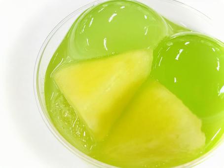 メロンのムース 03 ケーキ,ムース,ババロアの写真素材