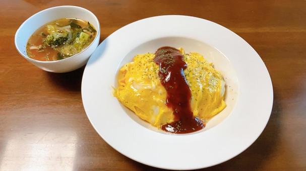 オムライス オムライスの写真