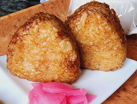 焼きおにぎり 焼きおにぎり 焼おにぎり,焼きおにぎり,おにぎりの写真素材