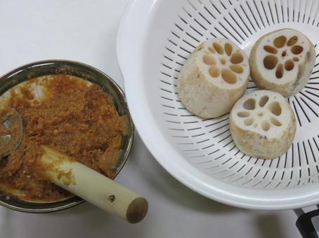 からし蓮根 からし蓮根の写真