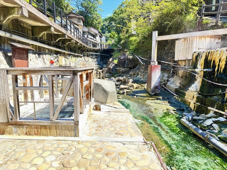 湯の峰温泉 周辺 湯の峰温泉 周辺の写真