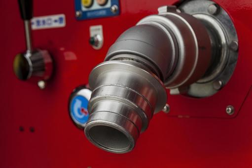 消防車両9(田原市) 消防車両9(田原市) 放水口,吐水口,消防の写真素材