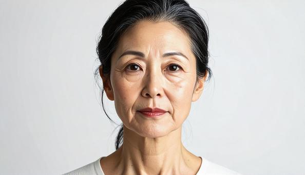 ほうれい線 ほうれい線の写真