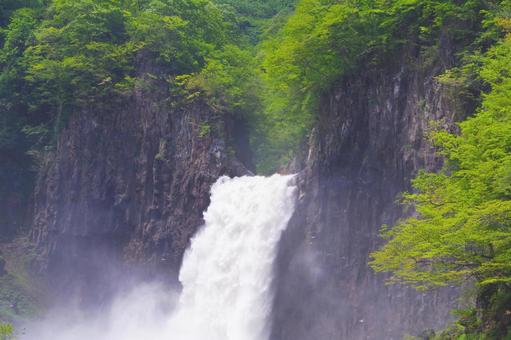 苗名の滝の写真