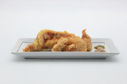いか下足天ぷら&鶏唐揚げ いか下足天ぷら&鶏唐揚げ いか下足,天ぷら,いか下足天ぷらの写真素材