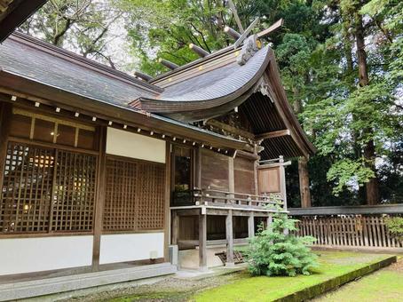 駒形神社 本殿 駒形神社 本殿 駒形神社,岩手県奥州市,陸中国一宮の写真素材