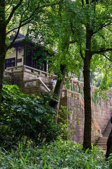 Photo, suzhou, tiger hill, tower, 