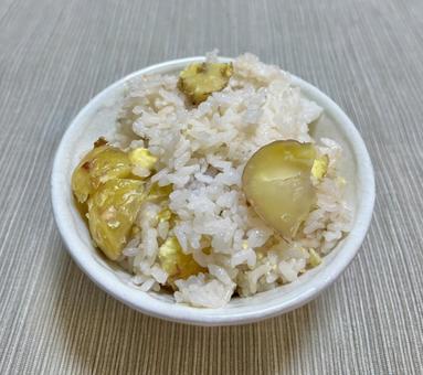 栗ご飯 栗ご飯 栗ご飯,クリ,栗の写真素材