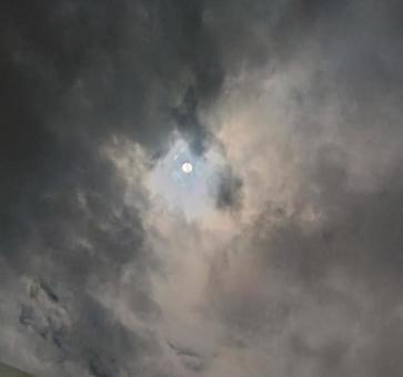 雲間から 雲間からの写真