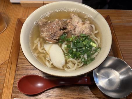 ソーキそば ソーキそば,沖縄そば,沖縄の写真素材