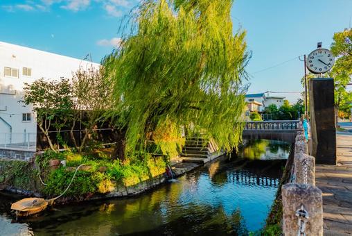 【佐賀】佐賀城跡の周辺 佐賀,風景,sagaの写真素材