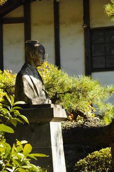 小栗上野介像 小栗上野介像 小栗上野介,小栗忠順,背景素材の写真素材