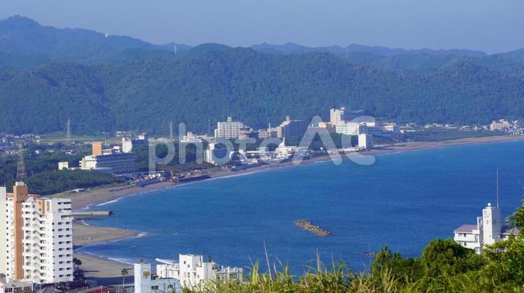 青い海と大自然 海,空,自然の写真素材