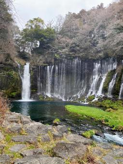 白糸の滝の写真