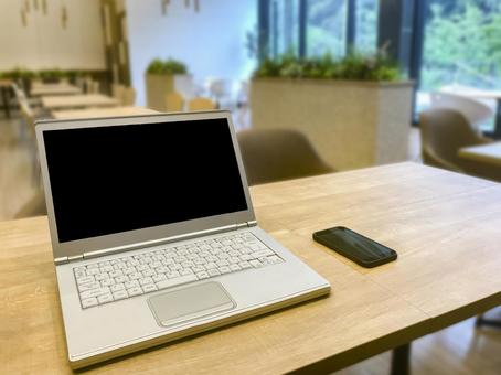 Remote work scene (screen: black), JPG Remote work scene (screen: black), JPG