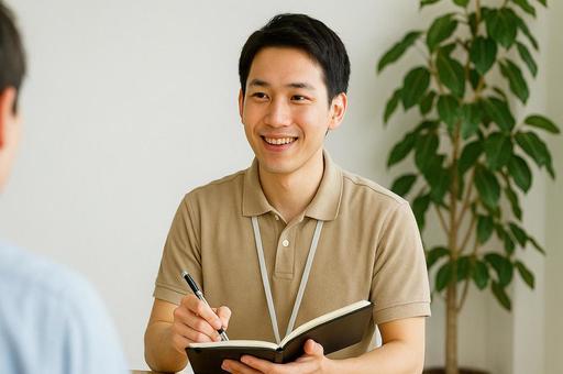 社会福祉士との対話 社会福祉士との対話の写真