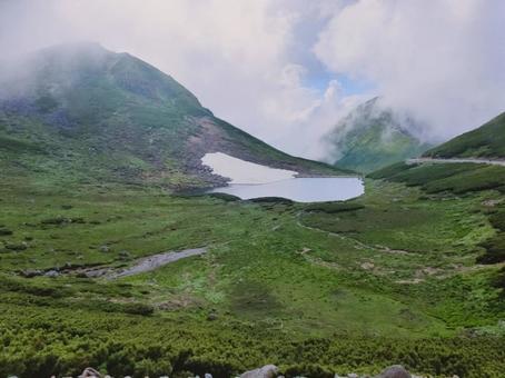 乗鞍岳の山道 乗鞍岳の山道の写真