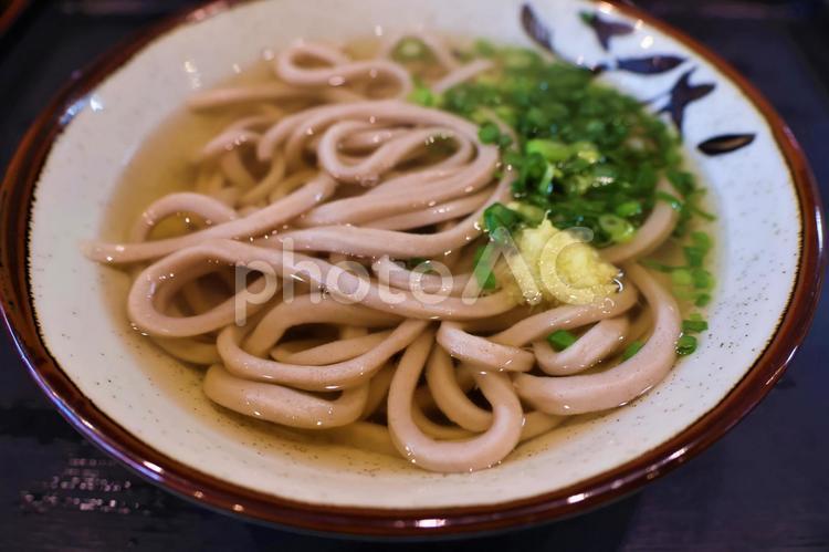 さぬきうどん店のかけそば 背景,そば,かけそばの写真素材