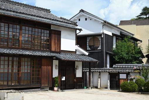 倉敷の街並み 倉敷の街並み 建物,木造建築,板張りの写真素材