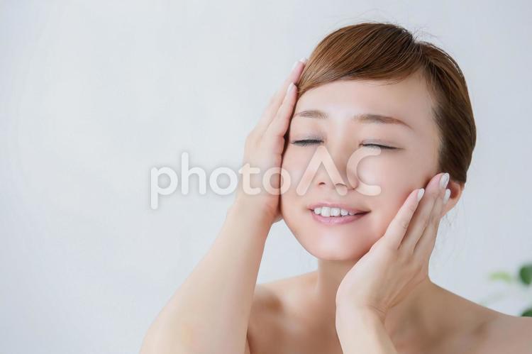 美容のイメージ スキンケア,エステ,女性の写真素材