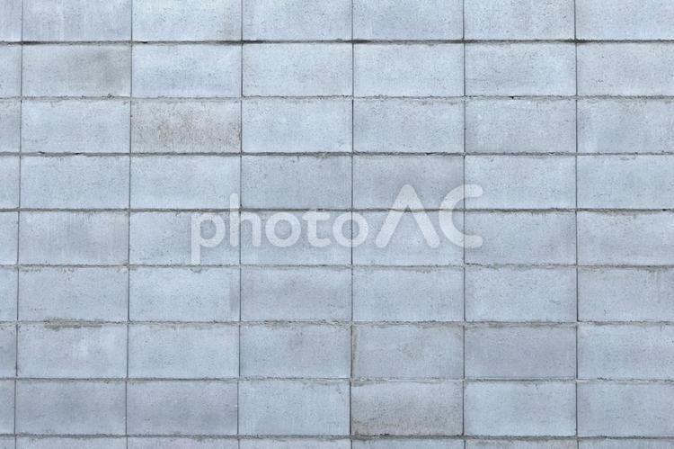 キレイに積まれたブロック ブロック塀 キレイに積まれたブロック ブロック塀 ブロック,ブロック積,ブロック塀の写真素材