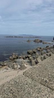 新潟県藤塚浜の景色7 新潟県藤塚浜の景色7 新潟県,新潟,藤塚浜の写真素材