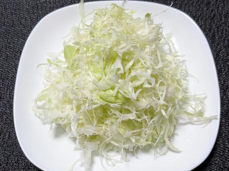 千切りキャベツの写真
