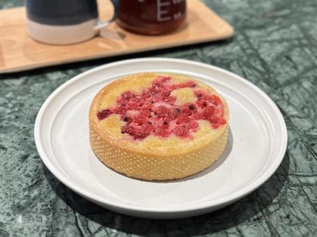 赤スグリのタルト タルト,ケーキ,赤スグリの写真素材