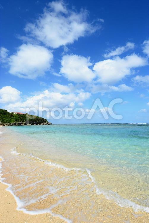 美しい海の風景 海,自然,沖縄の写真素材