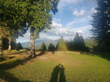 穏やかな日 自然,風景,山の写真素材