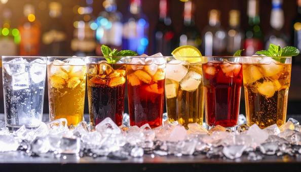 冷たさ際立つ夏の一杯 冷たさ際立つ夏の一杯の写真