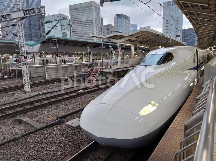 新幹線　N700系　のぞみ 鉄道,駅,乗り物の写真素材