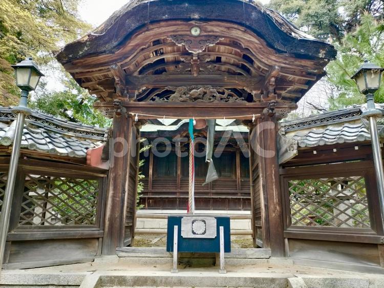 伊居太神社伊の本殿 伊居太神社,本殿,神社の写真素材