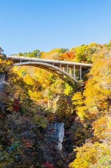 鳴子峡の秋-Vol.4(28) 渓谷,峡谷,鳴子峡の写真素材