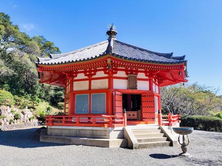 伊豆下田　寝姿山の愛染明王堂 愛染明王堂,下田,寝姿山の写真素材