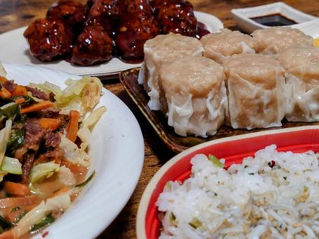 Photo, meal, table, fried vegetables, 