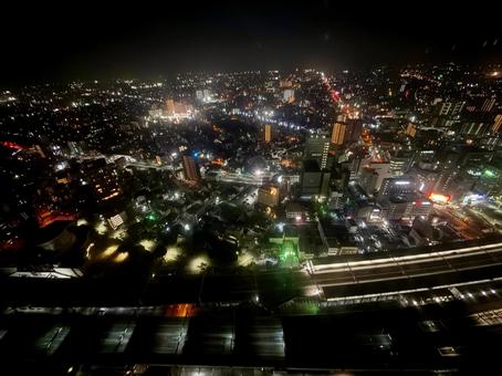 浜松 夜の街並み 浜松 夜の街並みの写真