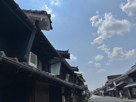 うだつの上がる街並み うだつの上がる街並みの写真