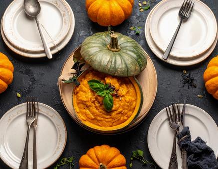 ハロウィンのイメージ素材の写真