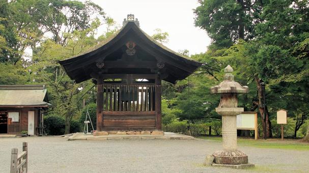 初秋の長等山園城寺(三井寺) 三井の晩鐘 初秋の長等山園城寺(三井寺) 三井の晩鐘 三井寺,三井の晩鐘,近江八景の写真素材