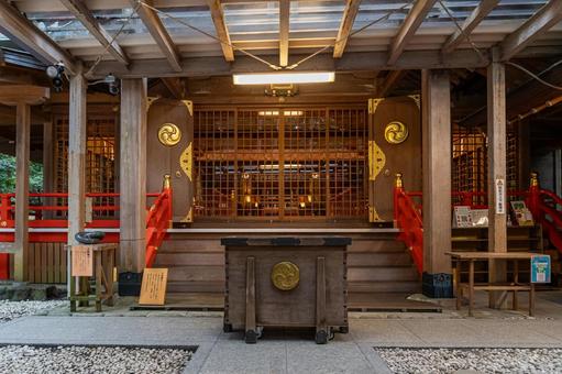 三重 椿大神社 椿岸神社 本殿 三重 椿大神社 椿岸神社 本殿 椿大神社,椿,神社の写真素材