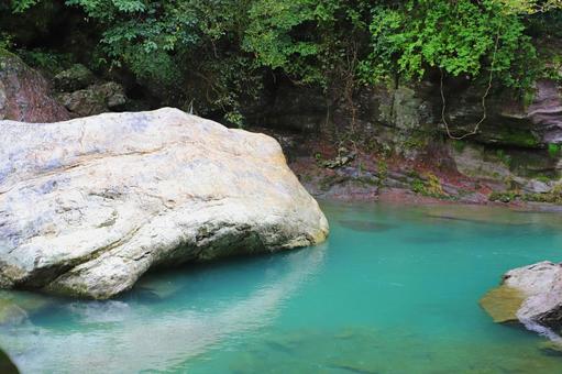 中津渓谷 仁淀川水系上流17 中津渓谷 仁淀川水系上流17の写真