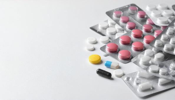 色々な種類の薬 色々な種類の薬の写真