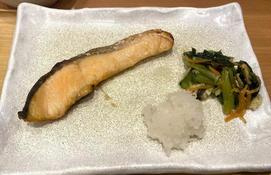 焼き魚 シャケ 焼き魚 シャケ 焼鮭,焼き魚,シャケの写真素材