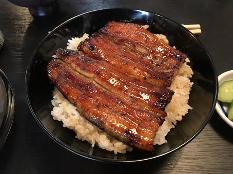 うなぎ丼 うなぎ丼 土用の丑の日,うなぎ,食事の写真素材