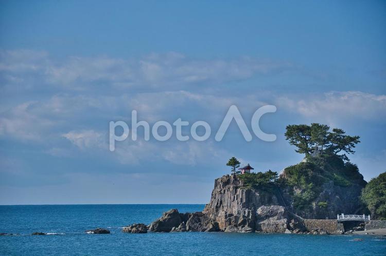 高知県の桂浜の景色 高知,高知県,土佐の写真素材