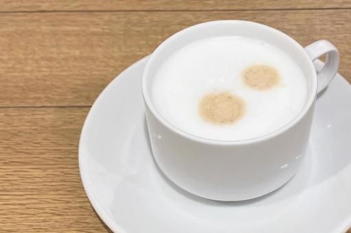 カフェオレ カフェオレ,ホット,温かいの写真素材