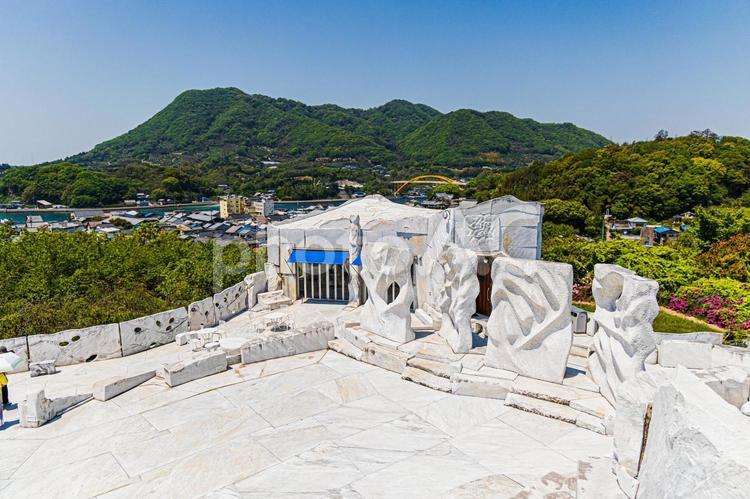 寺社仏閣 耕三寺,寺,寺院の写真素材