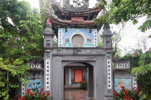 ハノイのホアンキエム湖の玉山祠 ハノイのホアンキエム湖の玉山祠 ハノイ,ホアンキエム湖,玉山祠の写真素材