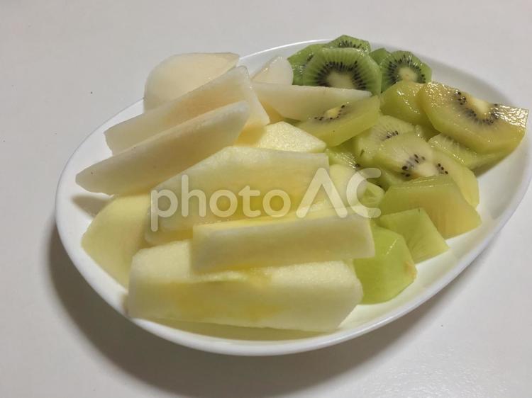 キウイ　洋ナシ　りんご cooking,おいしい,ごはんの写真素材